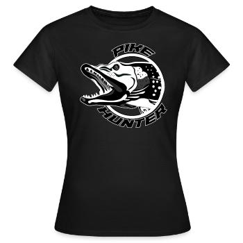 Brochet - T-shirt Femme - noir - Devant - AI Model Female 172 dark (172cm)