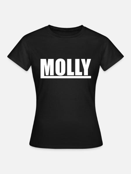 Molly - Frauen T-Shirt - Schwarz