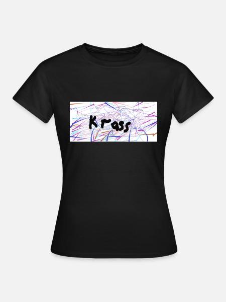 krass - Frauen T-Shirt - Schwarz