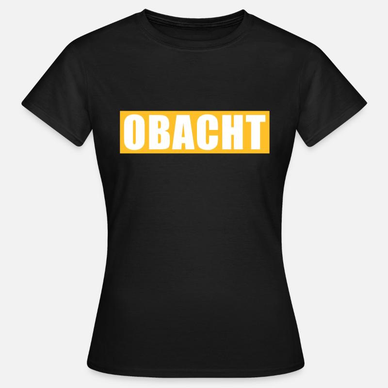 Care / Warning - Women's T-Shirt - black