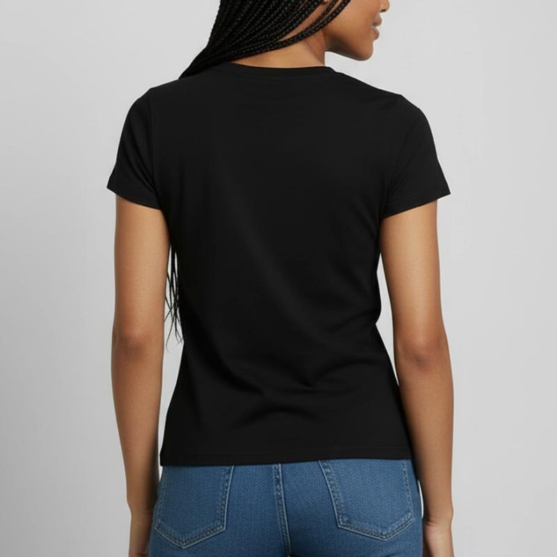 Code à barres - Code barres - Rayures - Codes T-shirt Femme