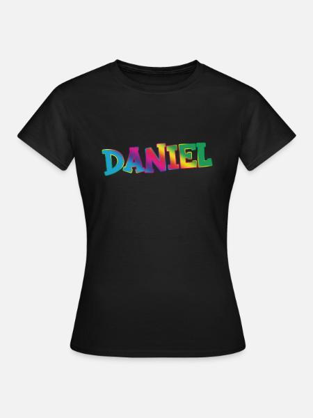 Daniel - Frauen T-Shirt - Schwarz