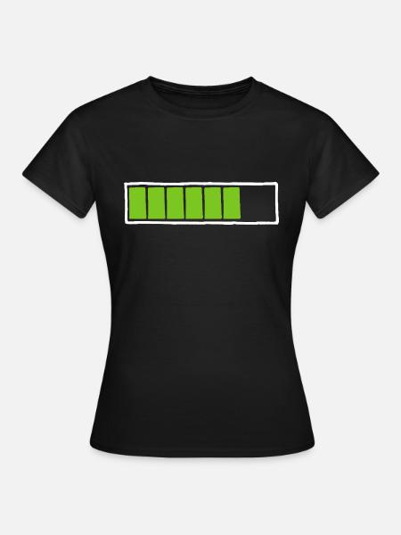 Ladebalken - Frauen T-Shirt - Schwarz