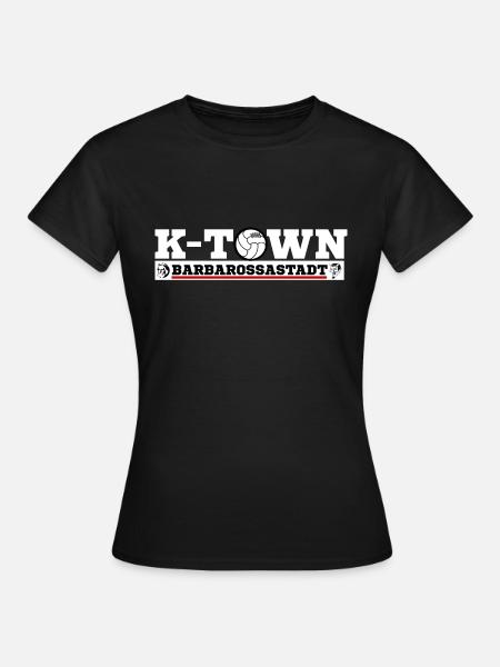 K-TOWN - Frauen T-Shirt - Schwarz