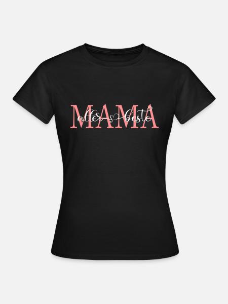 Best mom ! personalizable - Women's T-Shirt - black