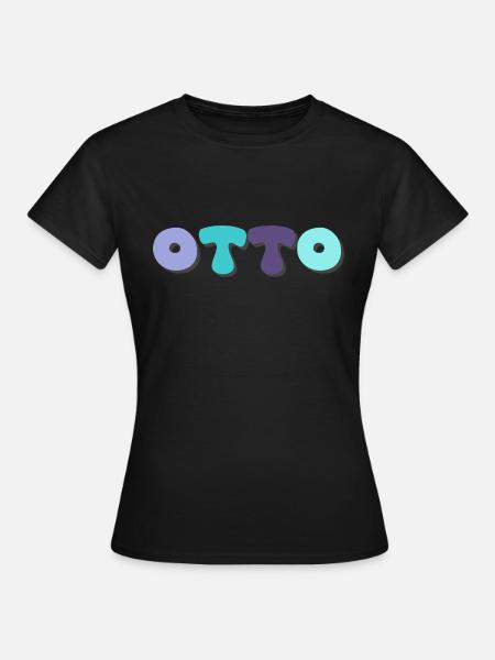 Name - Otto - Frauen T-Shirt - Schwarz