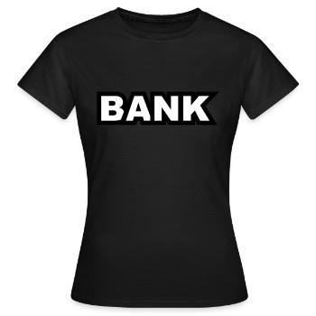 BENCH Banksitzer - Frauen T-Shirt - Schwarz - Vorne - AI Model Female 172 dark (172cm)