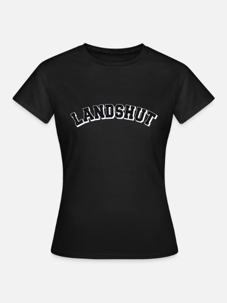 Landshut College - Frauen T-Shirt - Schwarz