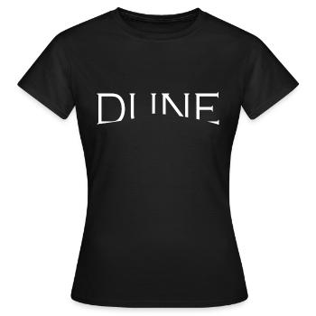 DUNE - La saga de science-fiction de Frank Herbert - T-shirt Femme - noir - Devant - AI Model Female 172 dark (172cm)