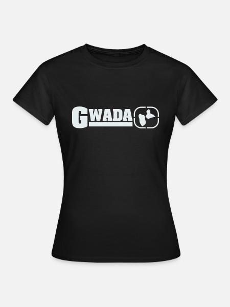 gwada_08 - T-shirt Femme - noir
