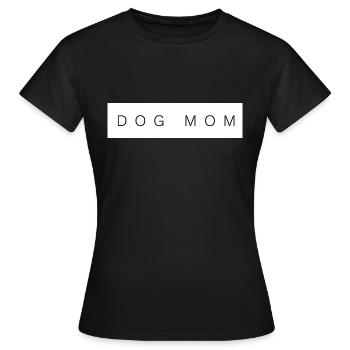 Hunde Mama / Dog Mom - Frauen T-Shirt - Schwarz - Vorne - AI Model Female 172 dark (172cm)
