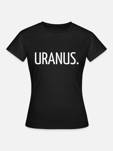 Uranus. - T-shirt Femme - noir