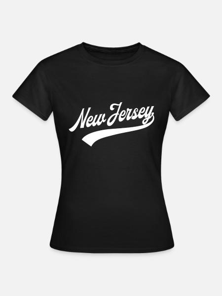 New Jersey - Frauen T-Shirt - Schwarz