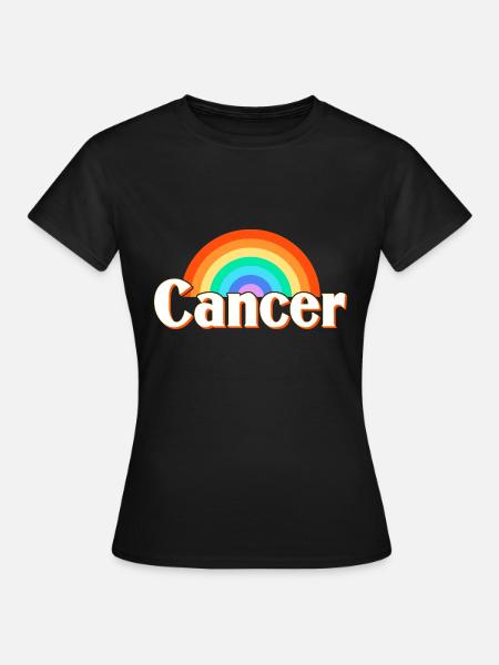 Sternzeichen Krebs - Frauen T-Shirt - Schwarz