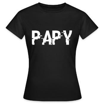 Future Grandpa, Grandpa, Grandpa - Women's T-Shirt - black - Front - AI Model Female 172 dark (172cm)