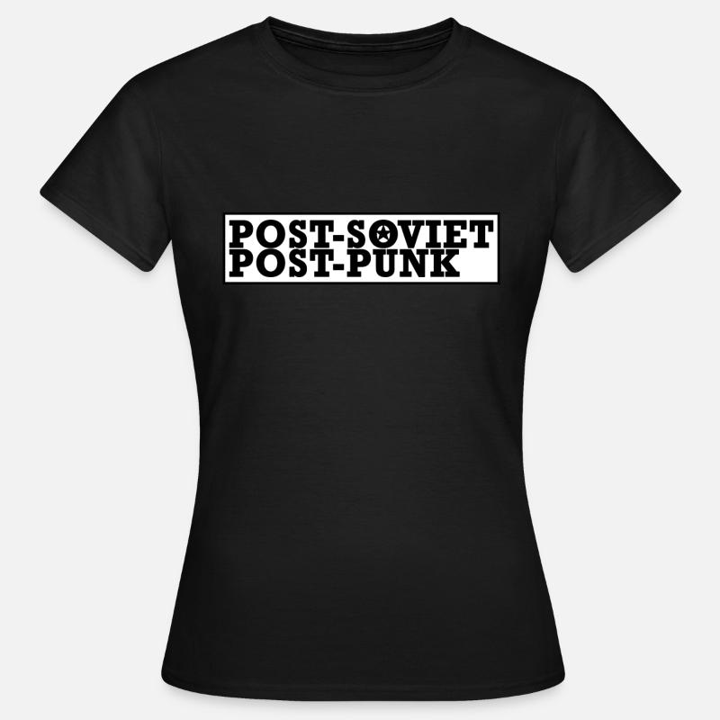 Post-Soviet Post-Punk - Women's T-Shirt - black