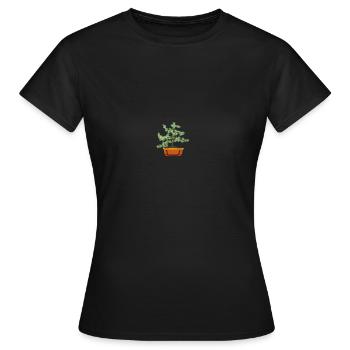 bonsai - Women's T-Shirt - black - Front - AI Model Female 172 dark (172cm)