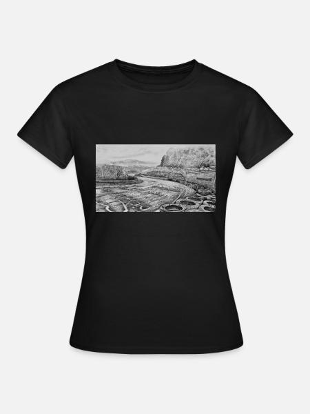 CURVE-VERBRENNUNG - Frauen T-Shirt - Schwarz