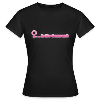 Être une femme n’est pas un consentement. - T-shirt Femme - noir - Devant - AI Model Female 172 dark (172cm)