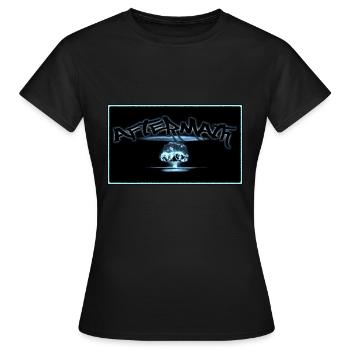 Conséquences du champignon - T-shirt Femme - noir - Devant - AI Model Female 172 dark (172cm)