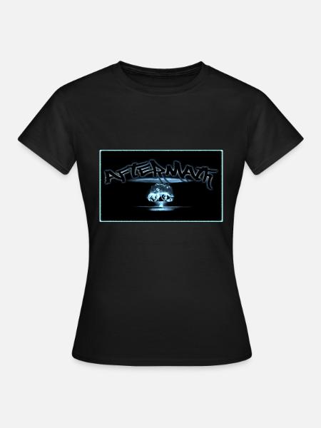 Nachwirkungen Atompilz - Frauen T-Shirt - Schwarz