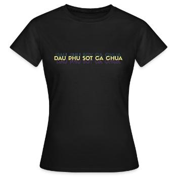 Essen aus Vietnam - Frauen T-Shirt - Schwarz - Vorne - AI Model Female 172 dark (172cm)