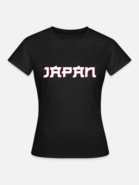 Japan - Frauen T-Shirt - Schwarz