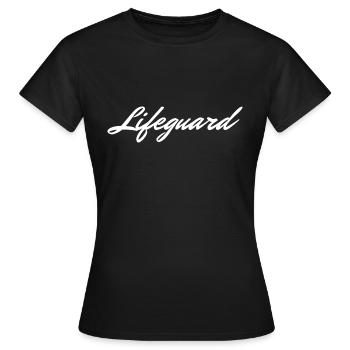 Maître nageur - T-shirt Femme - noir - Devant - AI Model Female 172 dark (172cm)