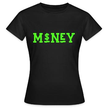 Argent - T-shirt Femme - noir - Devant - AI Model Female 172 dark (172cm)