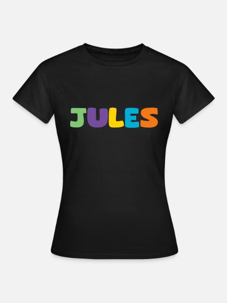 Nom - Jules - T-shirt Femme - noir