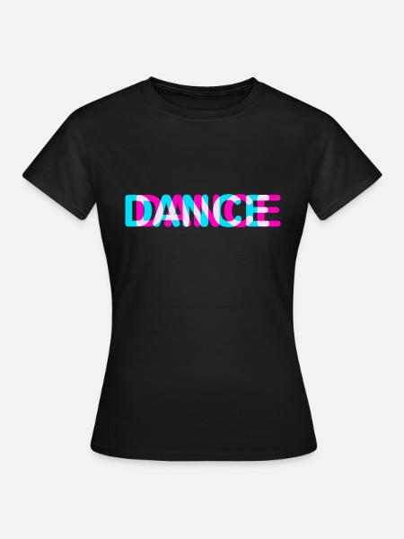 Dance - Dame-T-shirt - sort