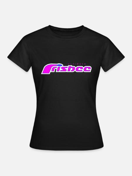 Ultimate Frisbee Purple - Women's T-Shirt - black