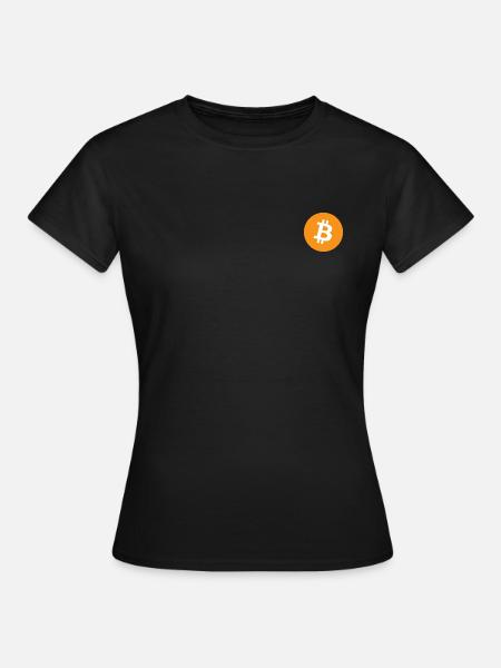 Bitcoin - T-shirt Femme - noir