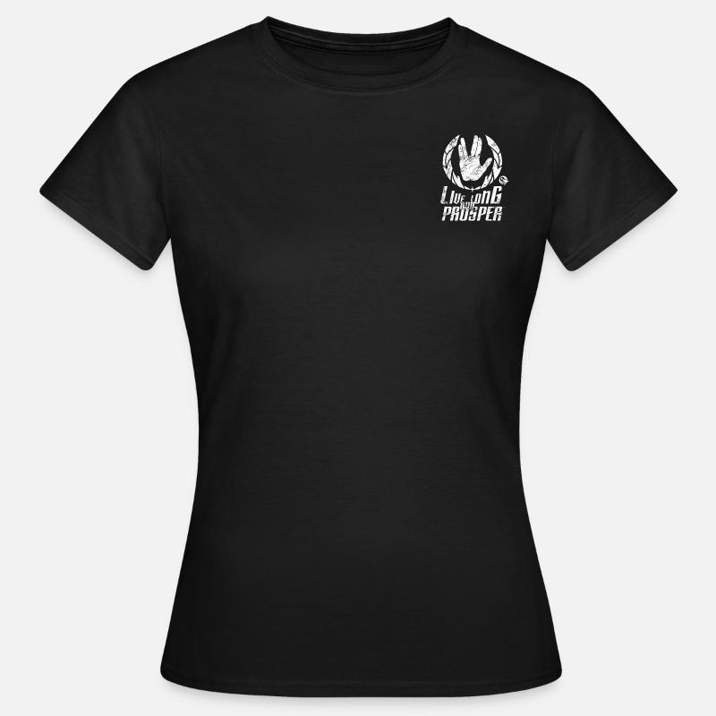 Star Trek Discovery LLAP Vulcans small - Women's T-Shirt - black
