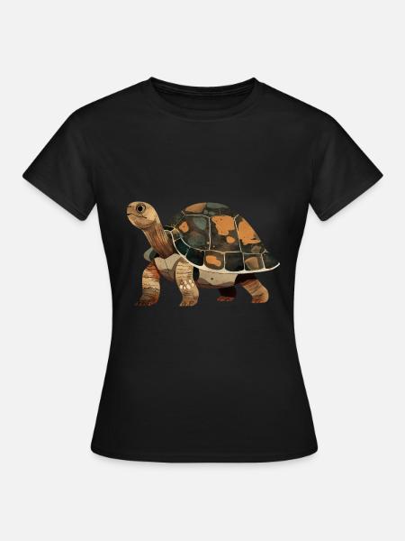 Tortue - T-shirt Femme - noir