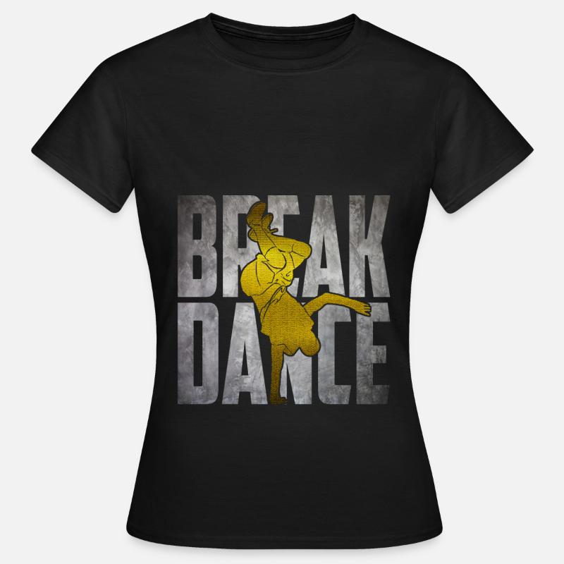 break dancing - Women's T-Shirt - black