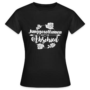 Junggesellinnen Abschied - Bride to be - Frauen T-Shirt - Schwarz - Vorne - AI Model Female 172 dark (172cm)