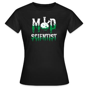 Chimie Science Physique Recherche - T-shirt Femme - noir - Devant - AI Model Female 172 dark (172cm)