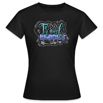 Abenteuer Reisen Präsent Reiseliebhaber - Frauen T-Shirt - Schwarz - Vorne - AI Model Female 172 dark (172cm)