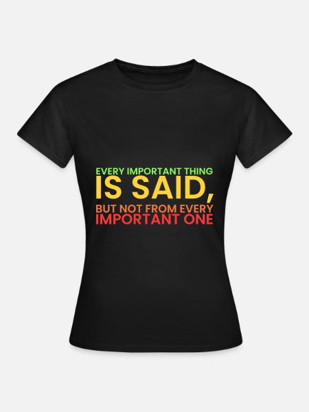 La légende règne !! Règle Sigma ! - T-shirt Femme - noir