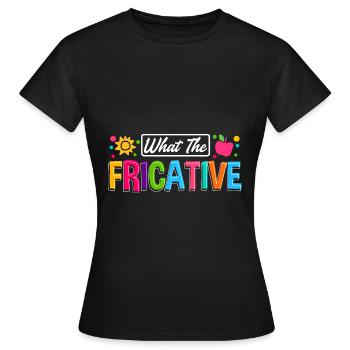 Speech Language Pathologist Speech Therapist - Frauen T-Shirt - Schwarz - Vorne - AI Model Female 172 dark (172cm)