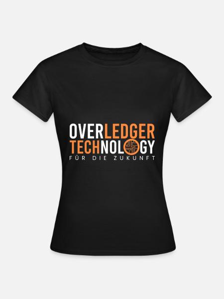 Overledger Technologie - Frauen T-Shirt - Schwarz