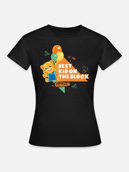 Talking Ginger Palloncini Dicendo - Dame-T-shirt - sort