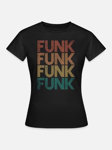 Musique funk - T-shirt Femme - noir