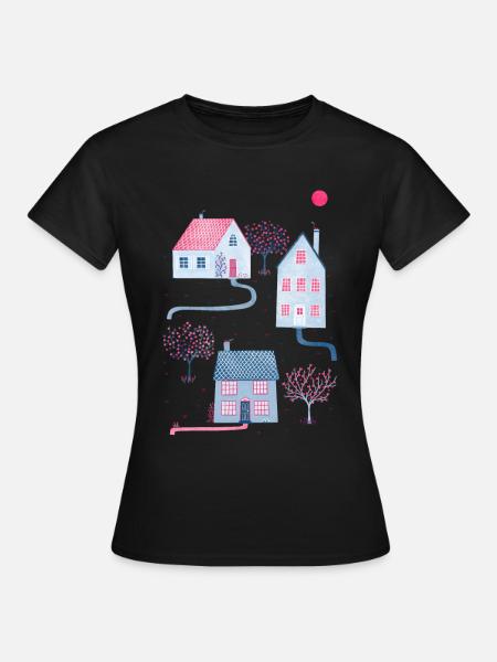 Frühling in Townsville - Frauen T-Shirt - Schwarz