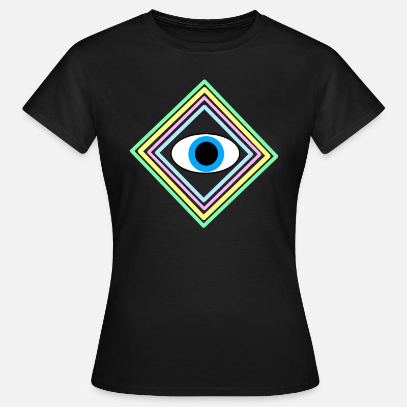 Eye square - Women's T-Shirt - black