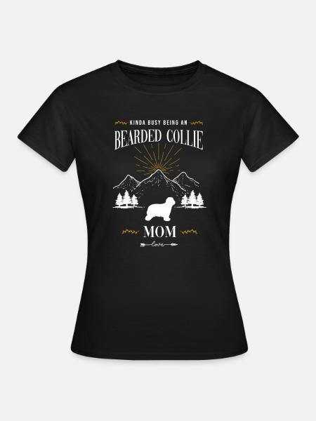 Bearded Collie - Frauen T-Shirt - Schwarz