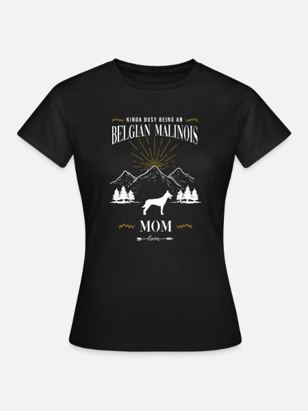 Pastor belga Malinois - Camiseta mujer - negro