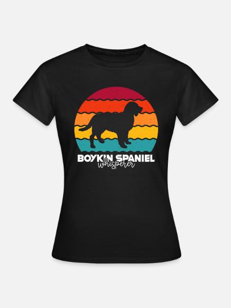 Boykin Spaniel - Frauen T-Shirt - Schwarz
