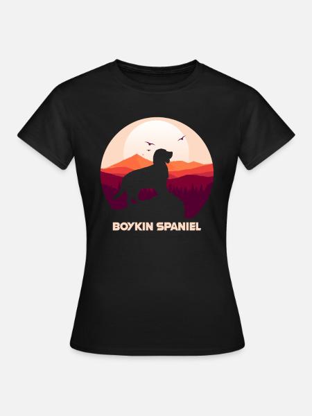 Boykin Spaniel - Frauen T-Shirt - Schwarz